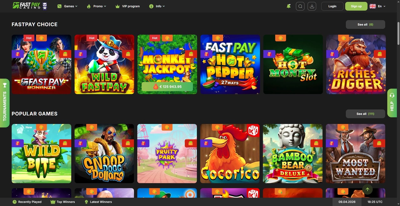 Fastpay Casino - Recenzja 2026 Casino